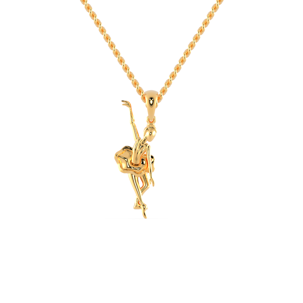 Dancing on sale girl pendant